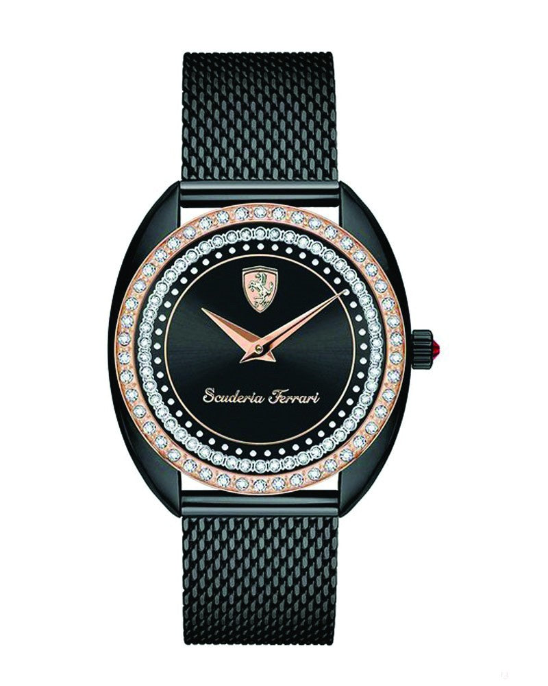 Dámské hodinky Ferrari, Donna Quartz, černé, 2019