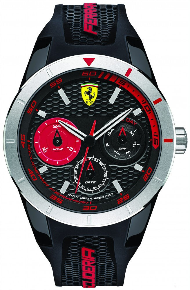 Ferrari Watch, Redrev T Pánské, černo-červené, 2019