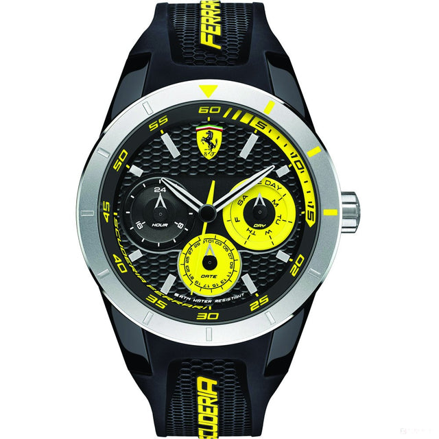 Ferrari hodinky, pánské Redrev T, černo-žluté, 2019 - FansBRANDS®