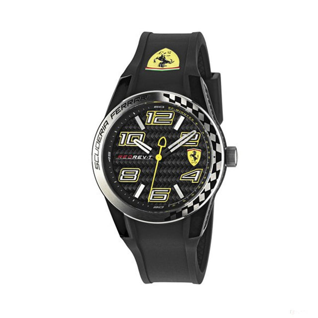 Ferrari Watch, Redrev T Quartz Mens, Black, 2019 - FansBRANDS®