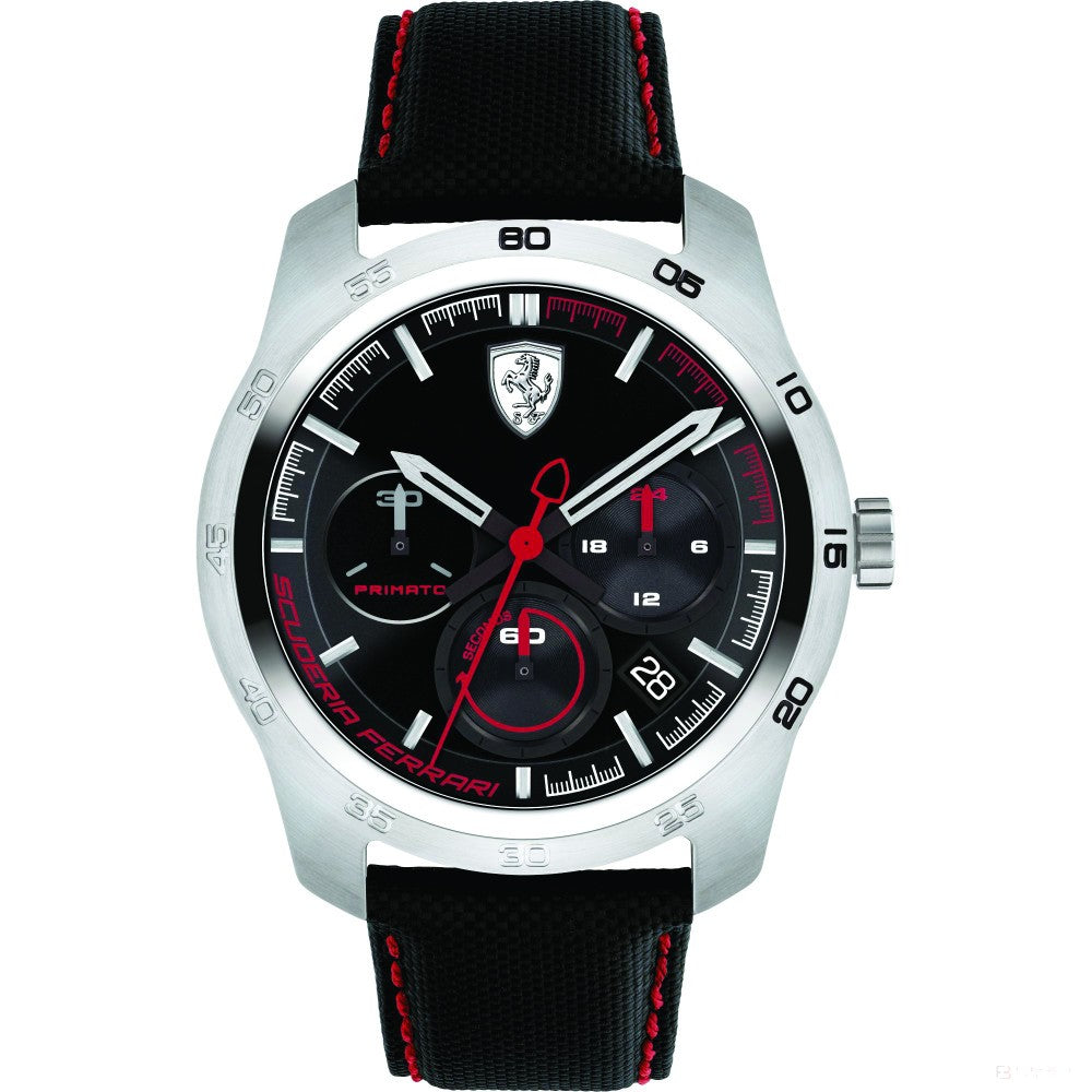 Ferrari Watch, Primato Chrono Pánské, černo-červené, 2019