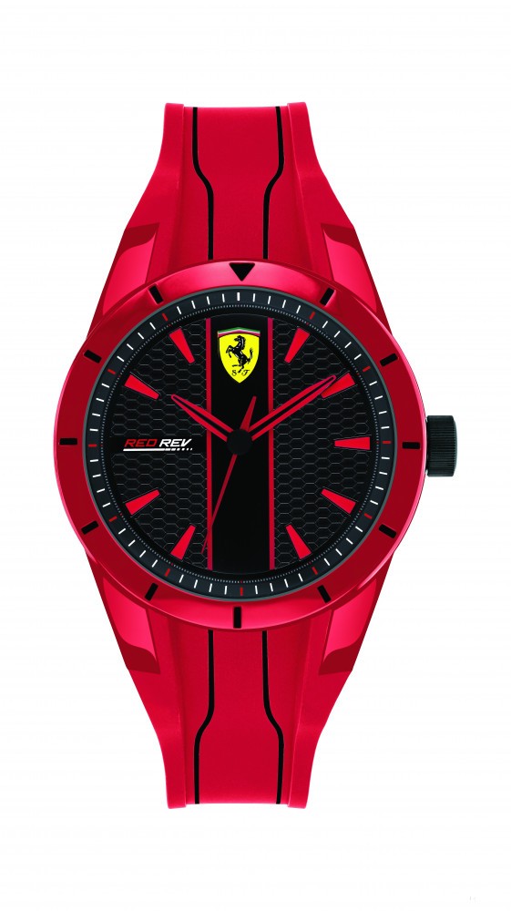 Ferrari Watch, Redrev Quartz pánské, červené, 2019