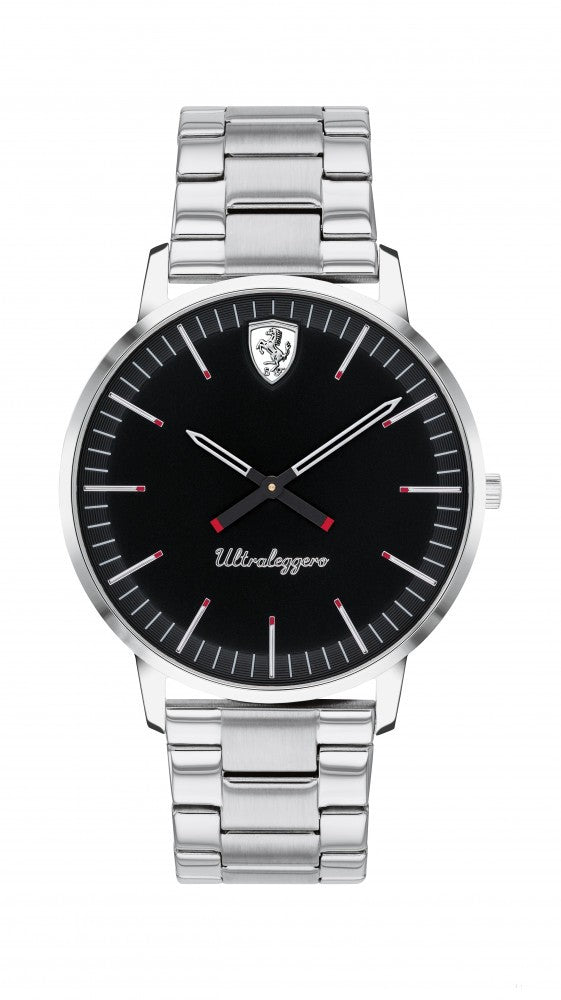 Ferrari Watch, Ultraleggero 2H Mens, Black-Silver, 2019 - FansBRANDS®