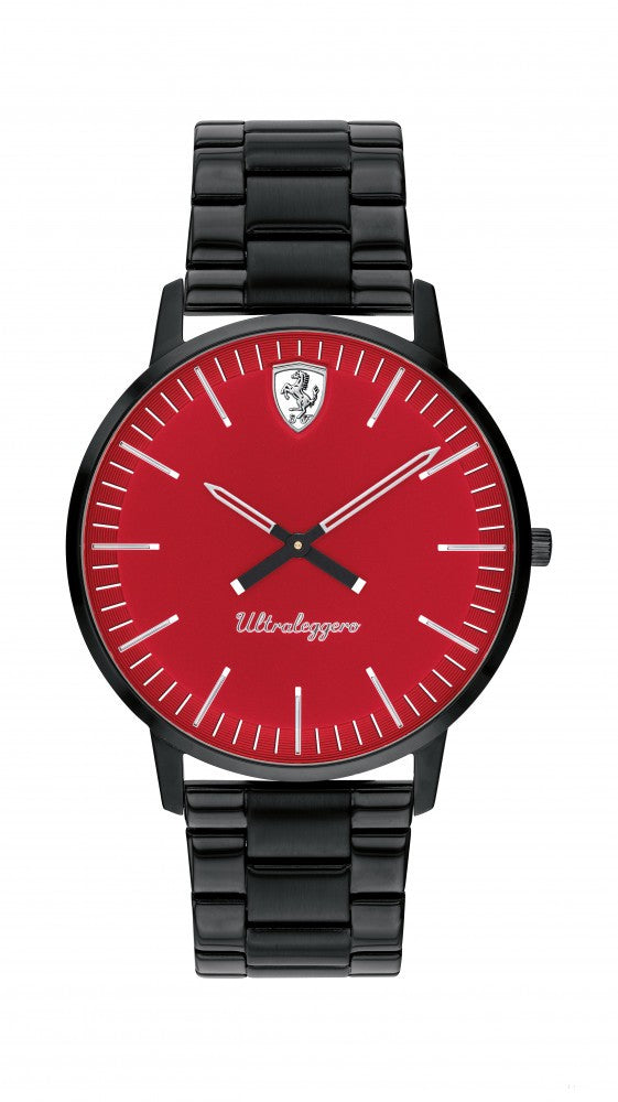Ferrari Watch, Ultraleggero 2H pánské, černo-červené, 2019