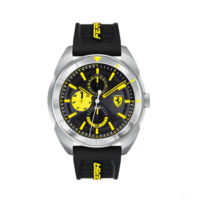 Ferrari Watch, Forza Mens, Black-Yellow, 2019 - FansBRANDS®