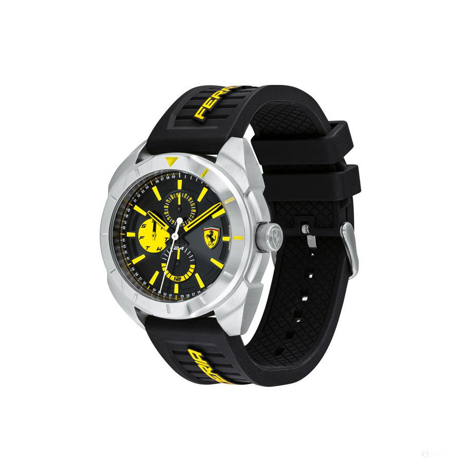 Ferrari Watch, Forza Mens, Black-Yellow, 2019 - FansBRANDS®