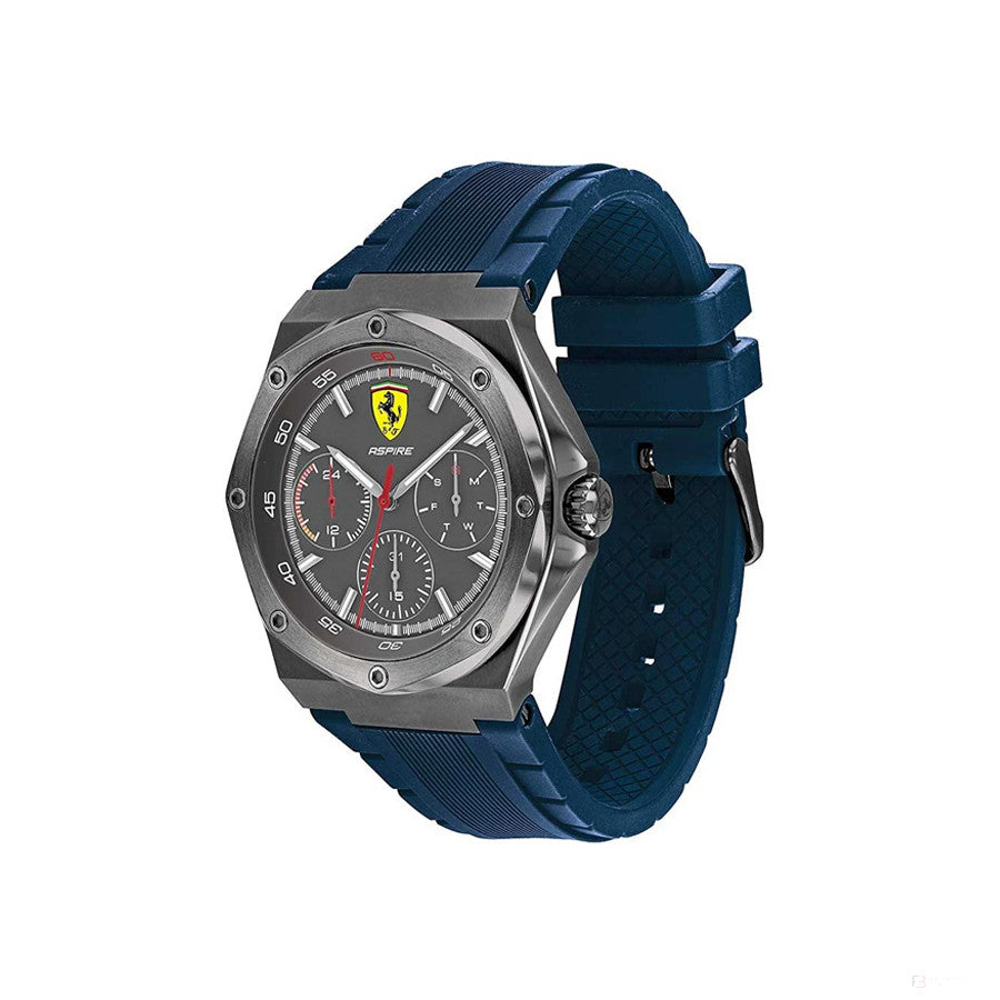 Ferrari Watch, Aspire Multifx Mens, 44 mm, Blue, 2020 - FansBRANDS®