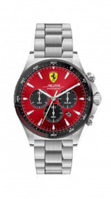Ferrari Watch, Pilota Chrono Pánské, červené, 2019