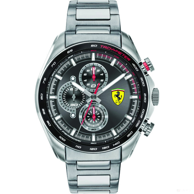 Ferrari Watch, Speedracer Chrono SS Pánské, 44 mm, Black, 2020 - FansBRANDS®