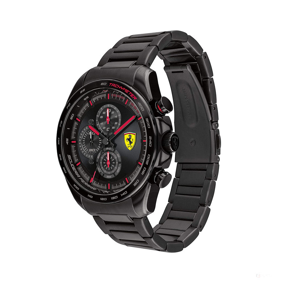 Ferrari Watch, Speedracer Chrono SS Pánské, 44 mm, Black, 2020 - FansBRANDS®