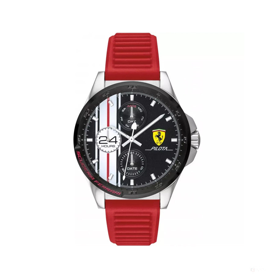 Ferrari Watch, Pilota Multifx Pánské, 42 mm, červené, 2020 - FansBRANDS®