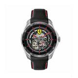 Ferrari Watch, Speedracer Automatic Multilevel Pánské, 44 mm, černo-stříbrné, 2020 - FansBRANDS®