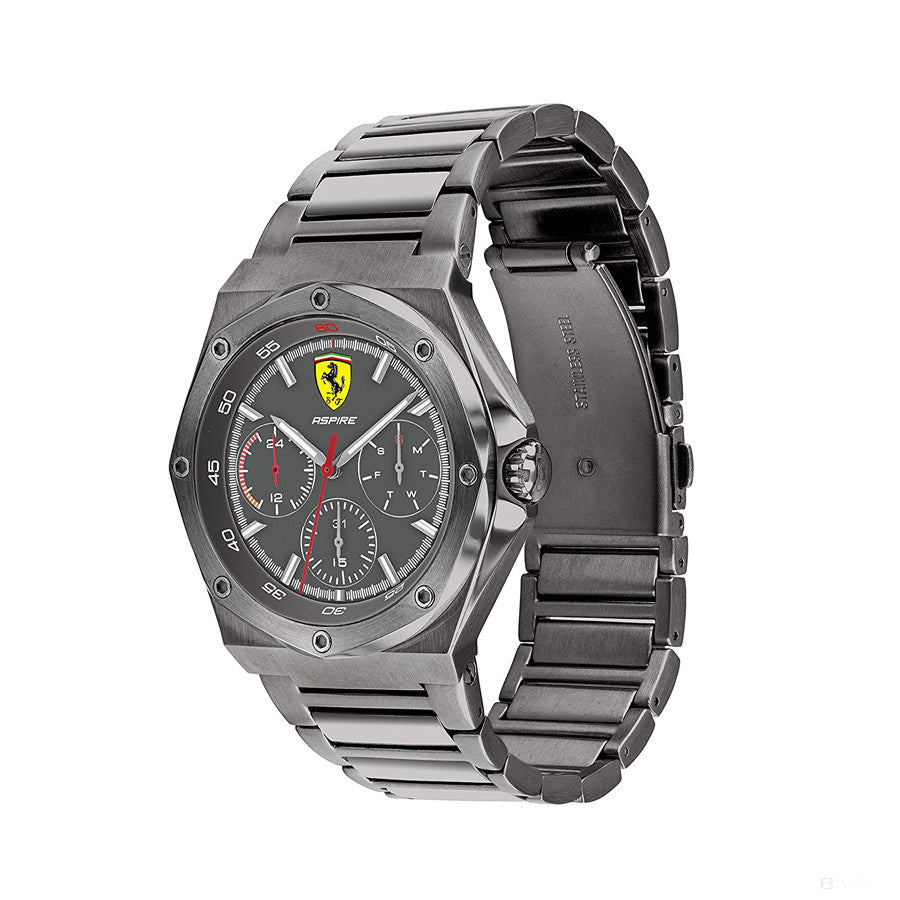 Ferrari Watch, Aspire MultiFX Pánské, 44 mm, šedé, 2020 - FansBRANDS®