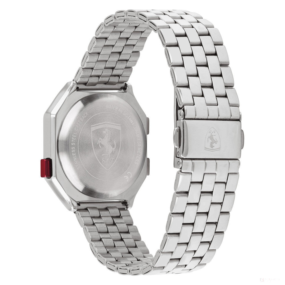 Ferrari Watch, DIGIDRIVE Quartz Mens, Silver, 2019