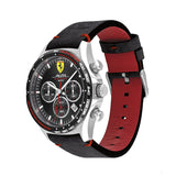 Ferrari Watch, Pilota EVO Chrono Mens, 44 mm, Black, 2020 - FansBRANDS®