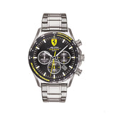 Ferrari Watch, Pilota EVO Chronograph SS Pánské, 44 mm, šedé, 2020 - FansBRANDS®