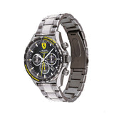 Ferrari Watch, Pilota EVO Chronograph SS Pánské, 44 mm, šedé, 2020 - FansBRANDS®