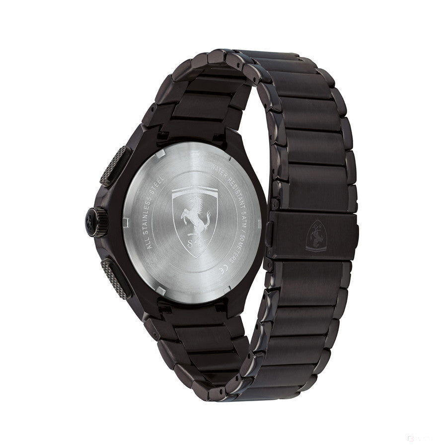 Ferrari Watch, Pista Chronograph SS Pánské, 44 mm, černé, 2020