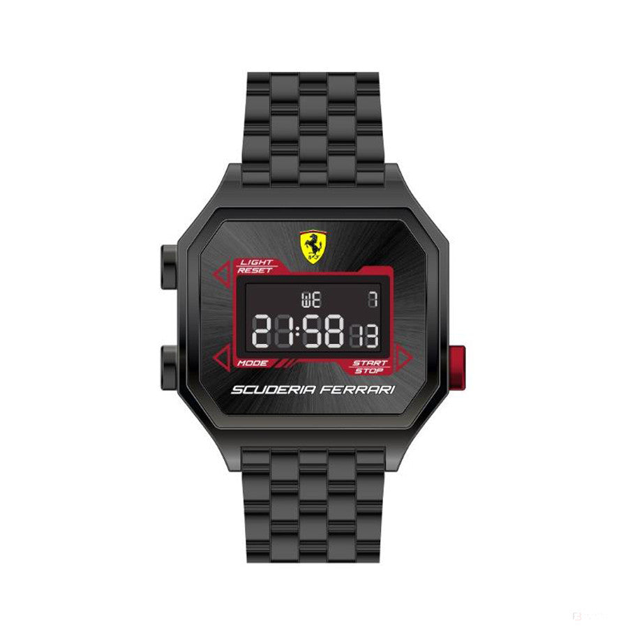 Ferrari Watch, Digidrive Digital Mens, 46 mm, Black, 2021 - FansBRANDS®