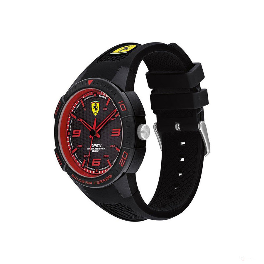 Ferrari Watch, Ferrar Apex Mens, 44 mm, Black, 2020 - FansBRANDS®