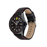 Ferrari Watch, Evo Pilot Mens, 44 mm, Black, 2020 - FansBRANDS®