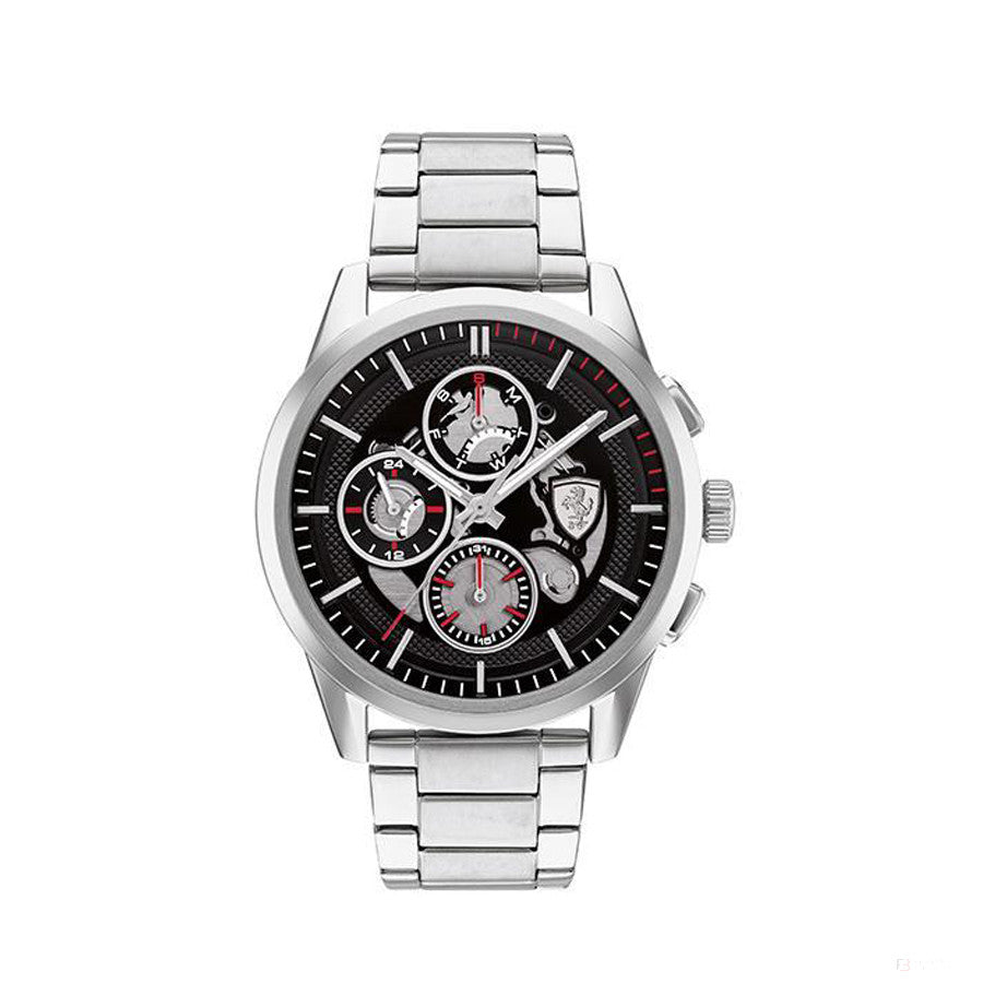 Scuderia Ferrari Watch Grand Tour, Stainless Steel Bracelet, 44Mm - FansBRANDS®