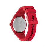 Scuderia Ferrari Watch Redrev Quartz, Red, Silicone Strap, 34mm - kids - FansBRANDS®