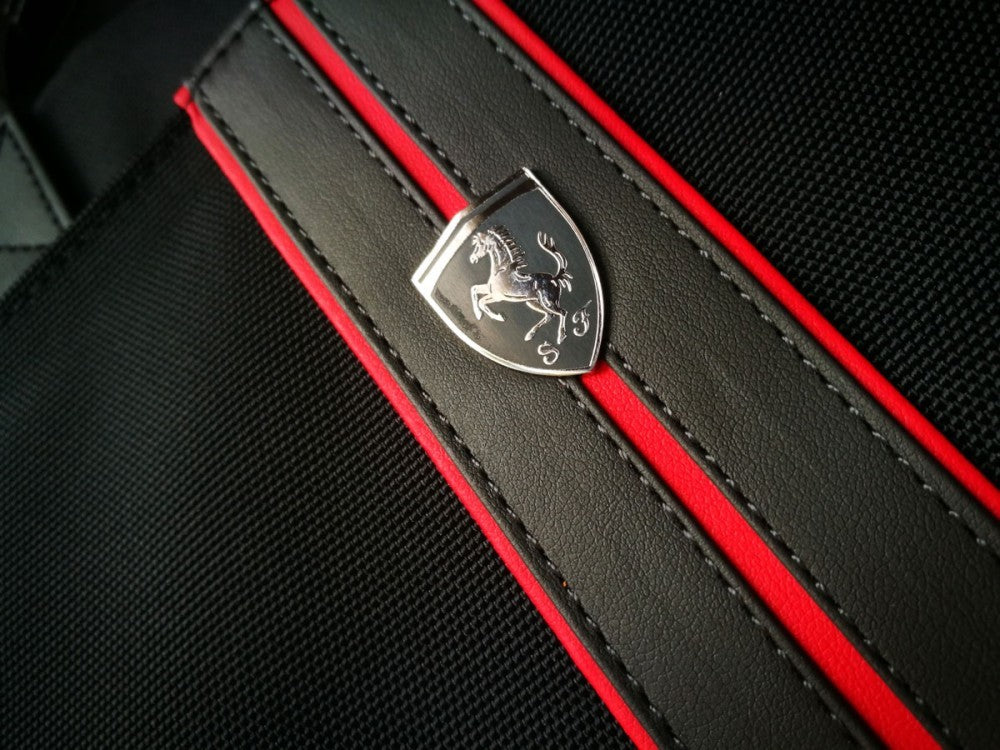 Taška na notebook Ferrari, Urban, 38x28x10 cm, Černá, 2018 - FansBRANDS®
