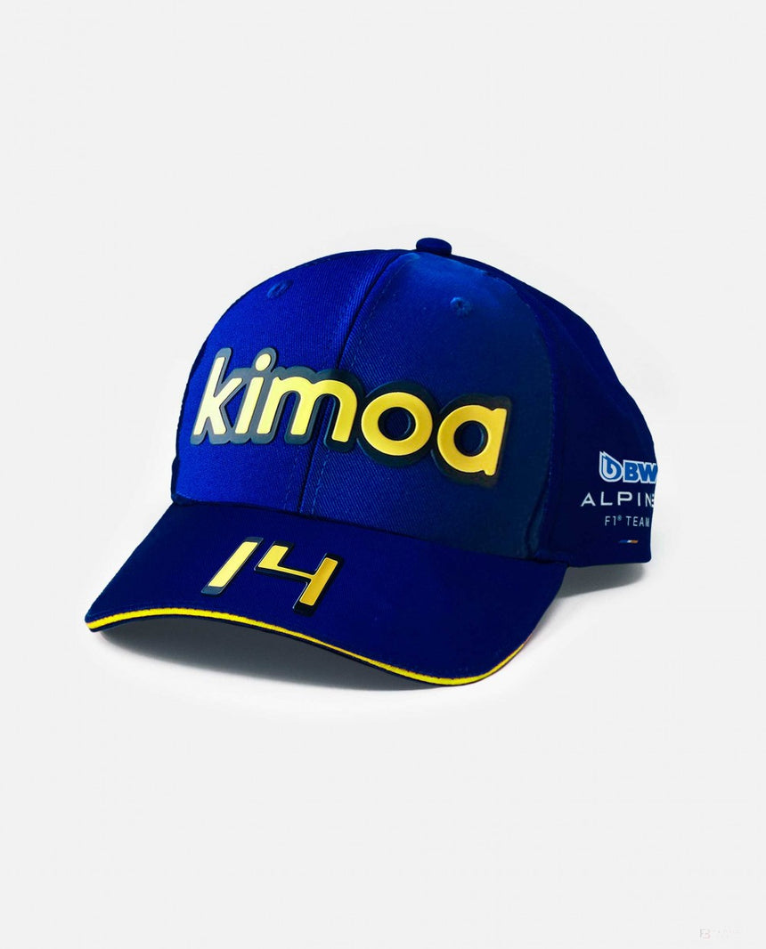 Alpská baseballová čepice, Fernando Alonso Kimoa Španělsko GP, modrá, 2022 - FansBRANDS®