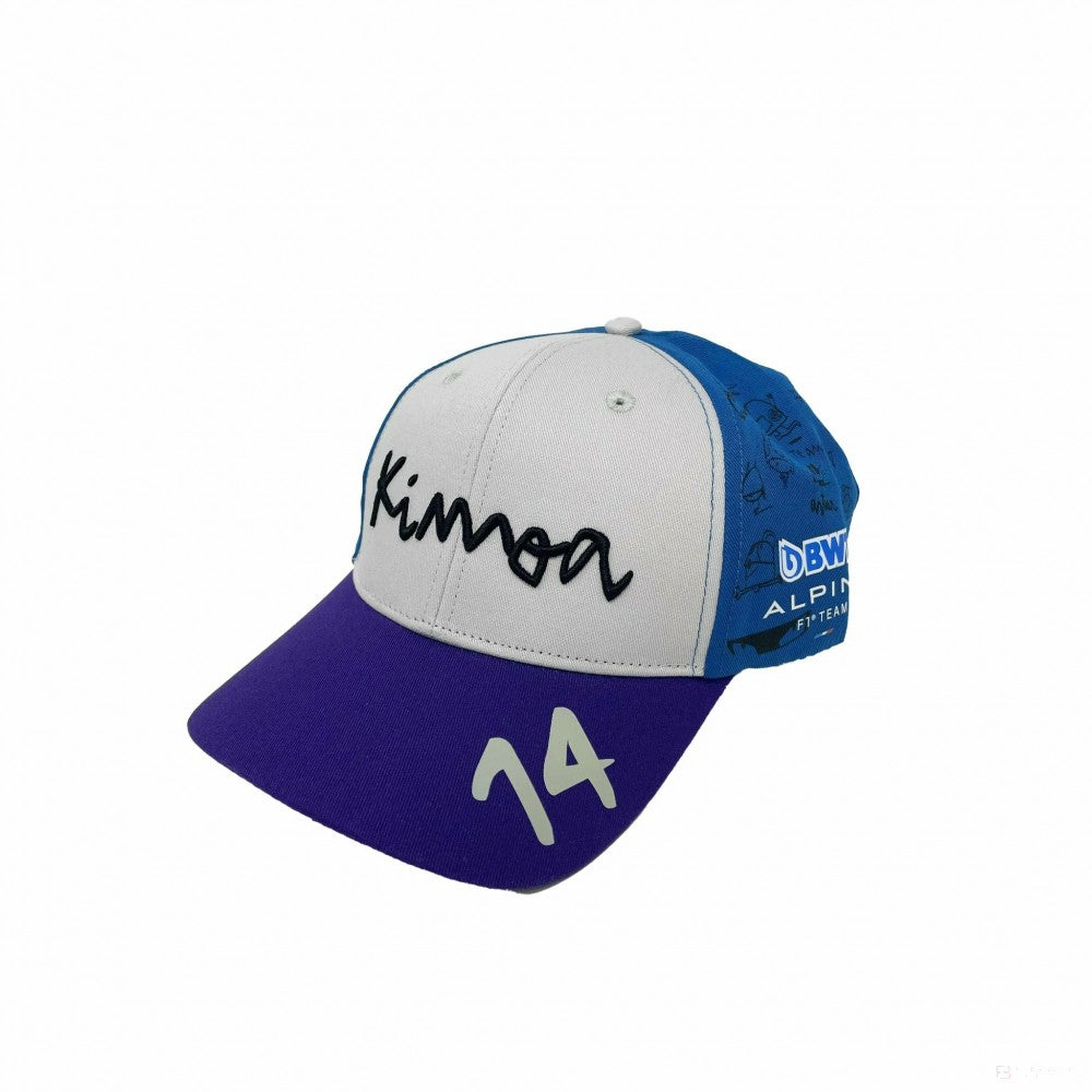 Alpine Baseball Cap, Fernando Alonso Kimoa Japan GP, Blue, 2022