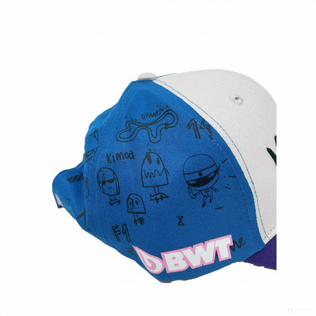 Alpine Baseball Cap, Fernando Alonso Kimoa Japan GP, Blue, 2022 - FansBRANDS®