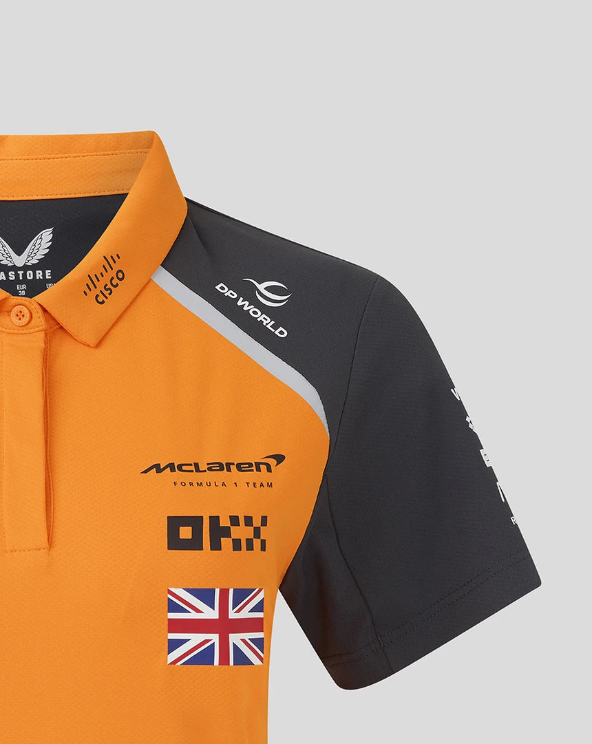 McLaren F1 Team Polo Shirt, Lando Norris, Woman 🔥