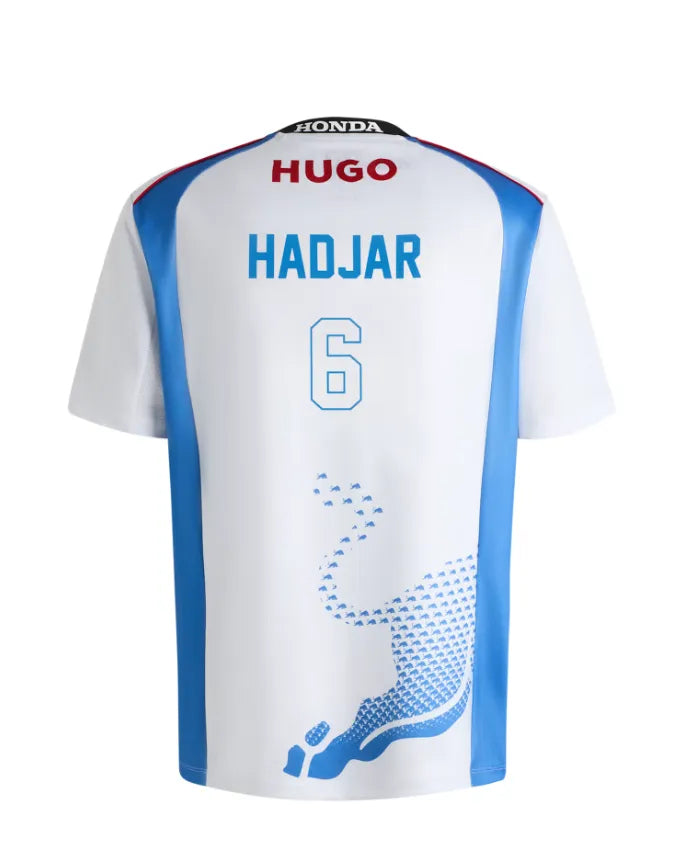 Koszulka męska VISA RB Replica Hadjar BIAŁA 🔥