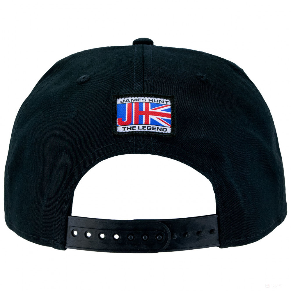 Kšiltovka James Hunt Flatbrim, Silverstone, pro dospělé, černá, 2019 - FansBRANDS®