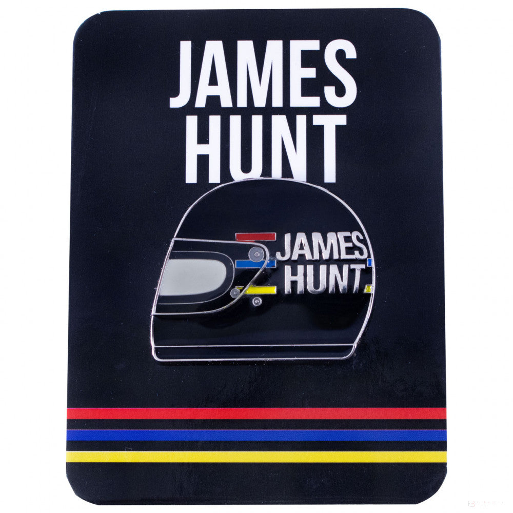 James Hunt Pin, helma 1976, černá, 2019