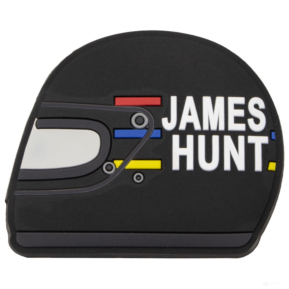 James Hunt Magnet na lednici, helma 1976, černá, 2019