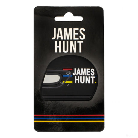 James Hunt Magnet na lednici, helma 1976, černá, 2019