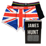 Spodní prádlo James Hunt, helma + boxerky Union Jack – Double Pack, modrá, 2021 - FansBRANDS®