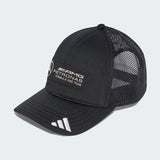 Czapka Mercedes, trucker, pełne logo, czarna 🔥