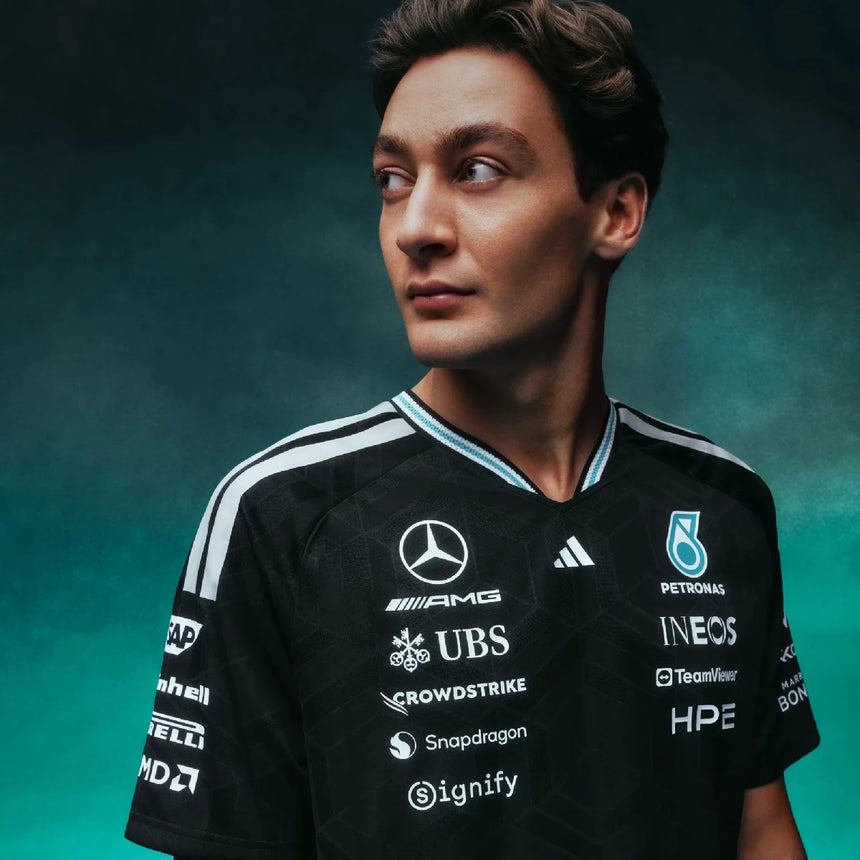 Mercedes Koszulka, zespół, adidas, czarny, 2026