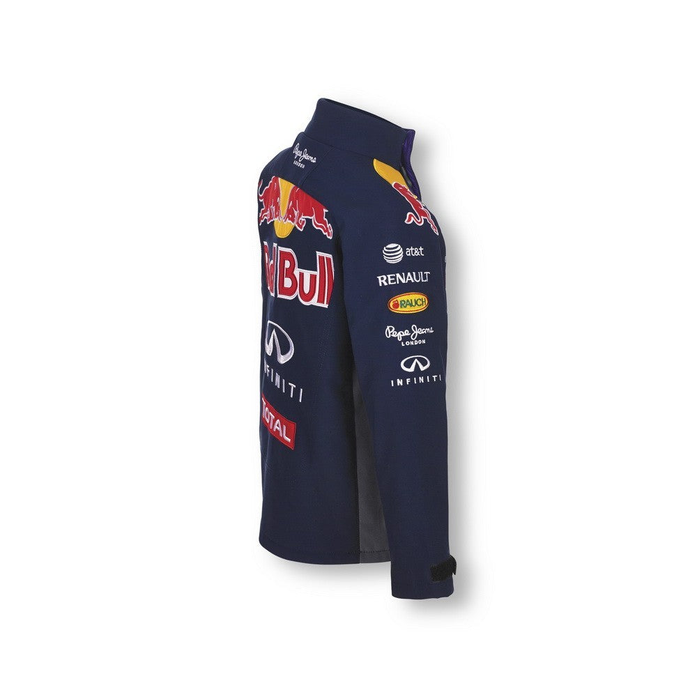 Dětská softshellová bunda Red Bull, Team, modrá, 2015 - FansBRANDS®