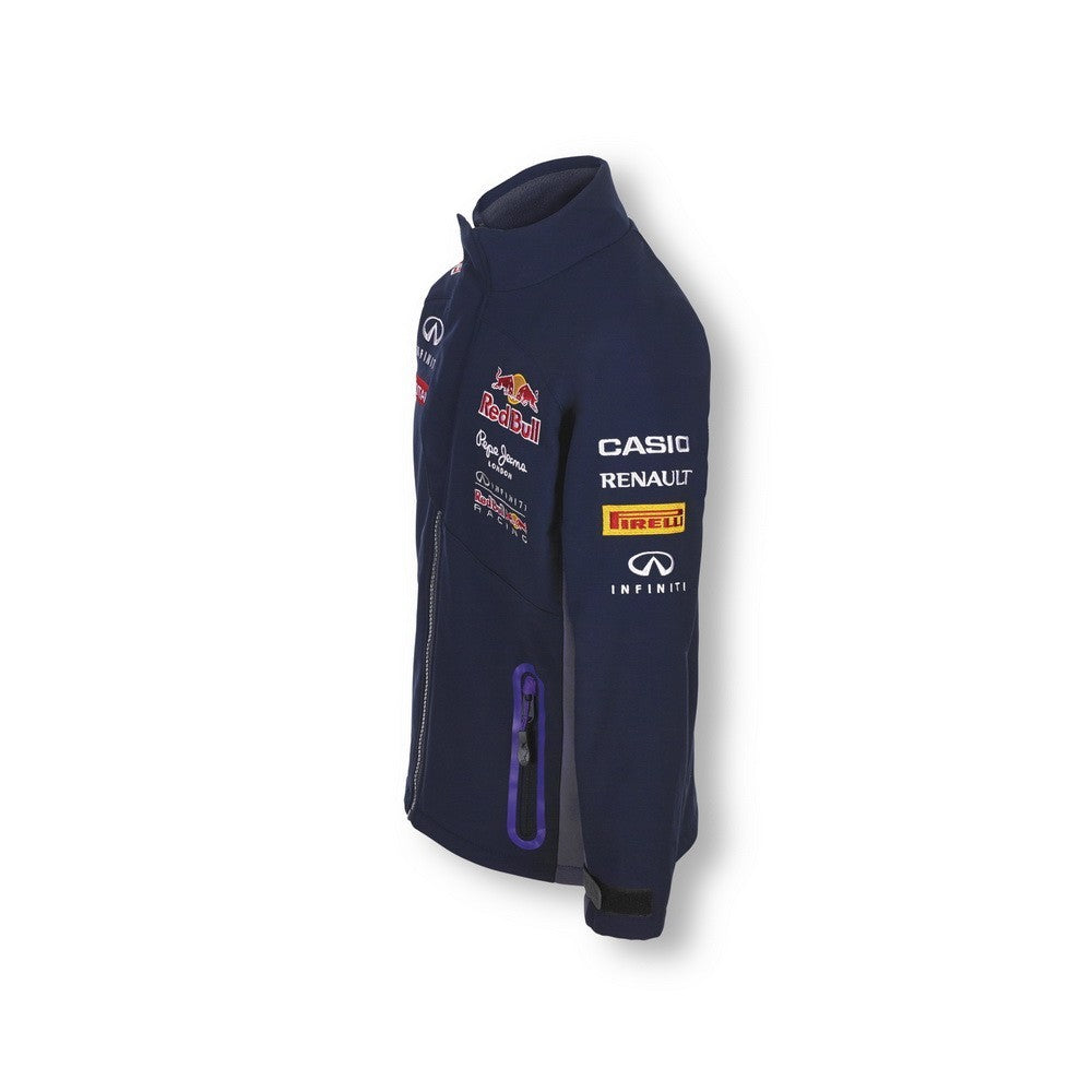 Dětská softshellová bunda Red Bull, Team, modrá, 2015 - FansBRANDS®