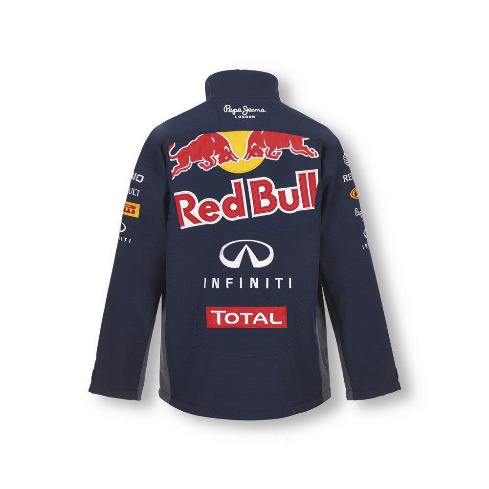 Dětská softshellová bunda Red Bull, Team, modrá, 2015 - FansBRANDS®