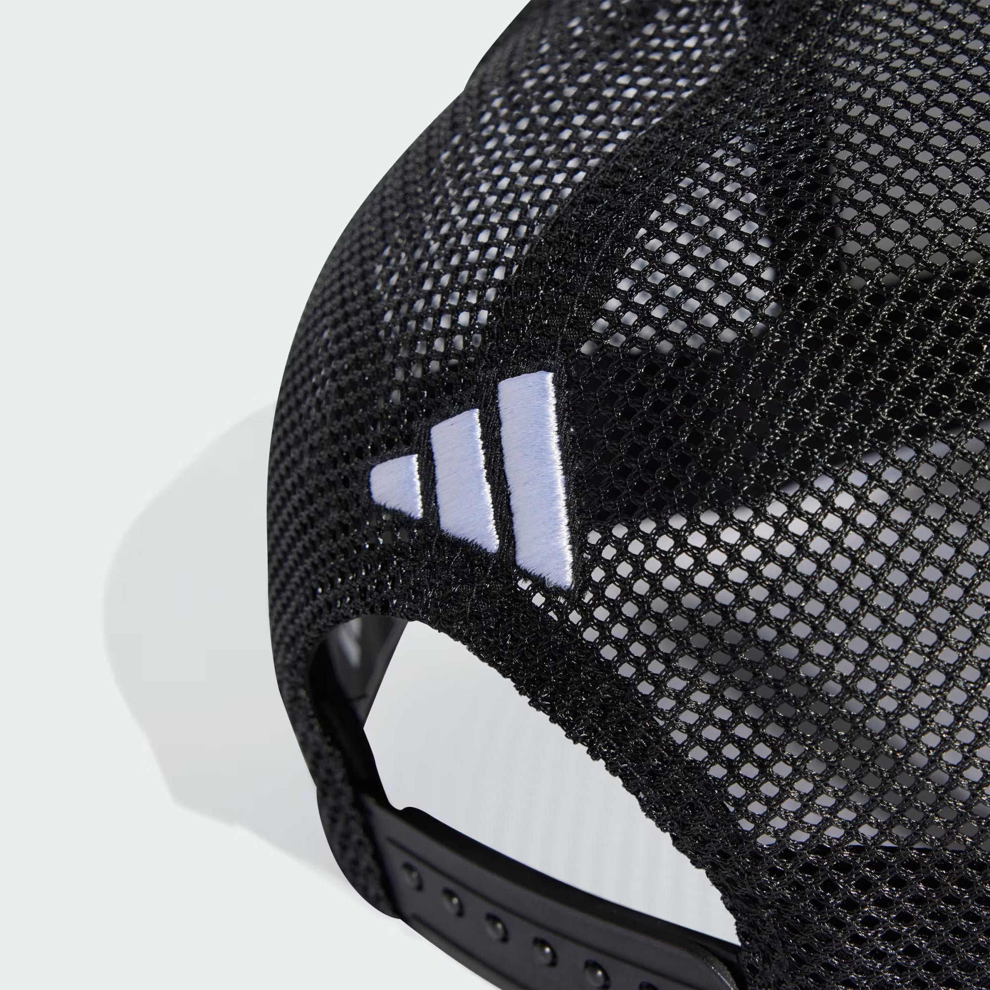 Czapka Mercedes, trucker, długie logo, biała 🔥