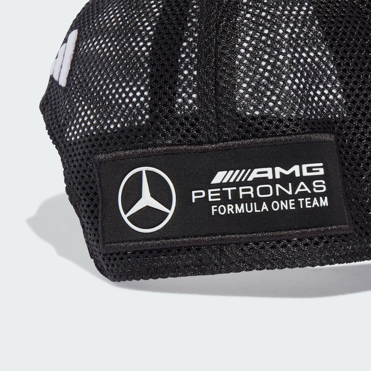 Czapka Mercedes, trucker, duże logo, czarna 🔥