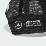 Czapka Mercedes, trucker, duże logo, czarna 🔥
