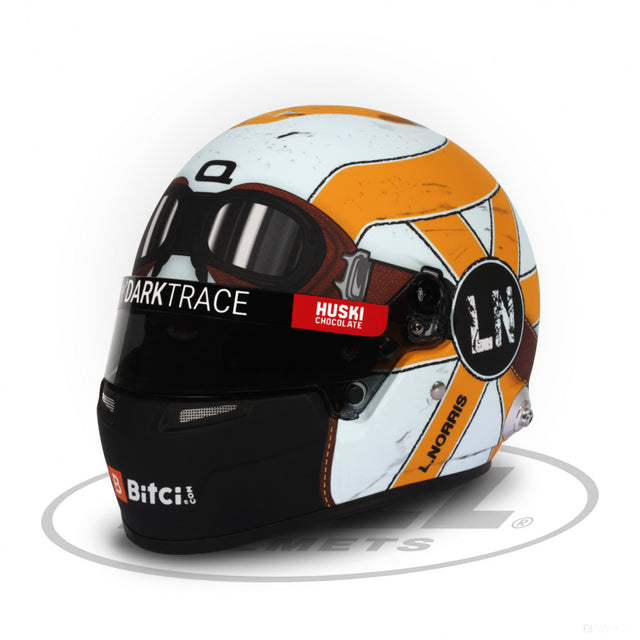 Lando Norris Mini Helmet 2021 Monaco edition 1:2 - FansBRANDS®