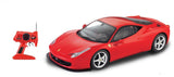 Ferrari Model car, 458 Italia, měřítko 1:10, červená, 2018
