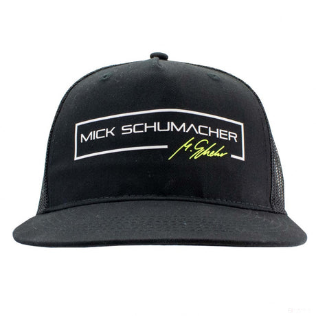 Kšiltovka Mick Schumacher Flatbrim, řada 1, pro dospělé, černá, 2019 - FansBRANDS®