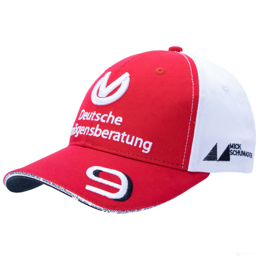 Baseballová čepice Mick Schumacher, pro dospělé, červená, 2019 - FansBRANDS®
